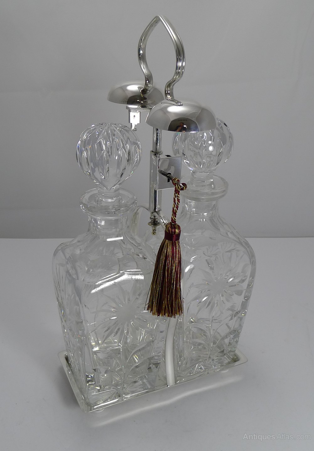 dating cut glass decanters