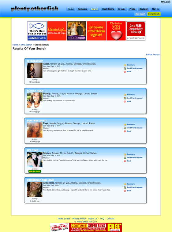 plenty of fish dating site uk