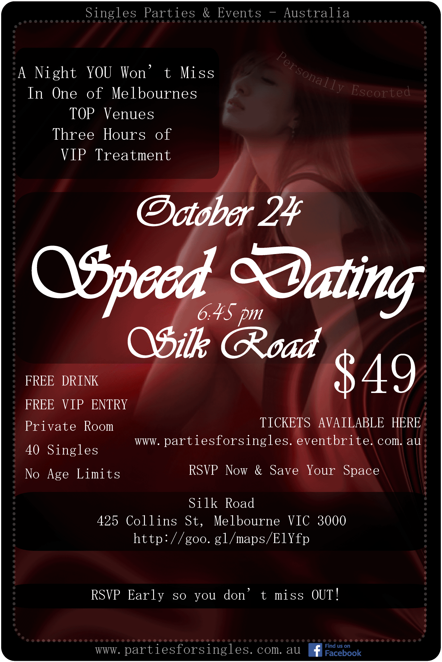 speed dating events in melbourne